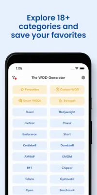 WOD Generator android App screenshot 10