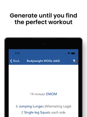 WOD Generator android App screenshot 6